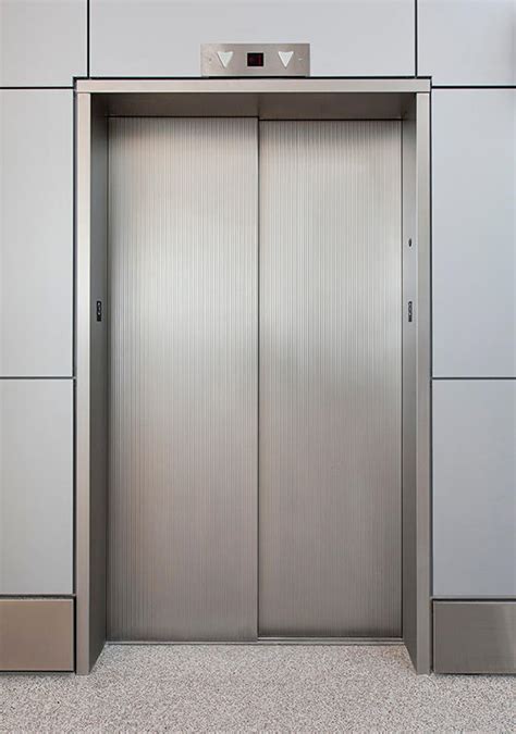 Stainless Steel Elevator Doors Architectural Forms Surfaces