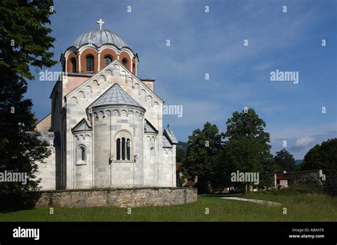 Marble Church Of The Virgin Bogorodicina Crkva In Studenica Monastery