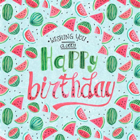 Hoe moet je je liefde voor haar verwoorden … Verjaardagskaart Watermeloen - Verjaardagskaarten - Kaartje2go