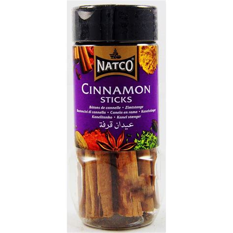 Natco Cinnamon Sticks 50g Jar Asian Dukan