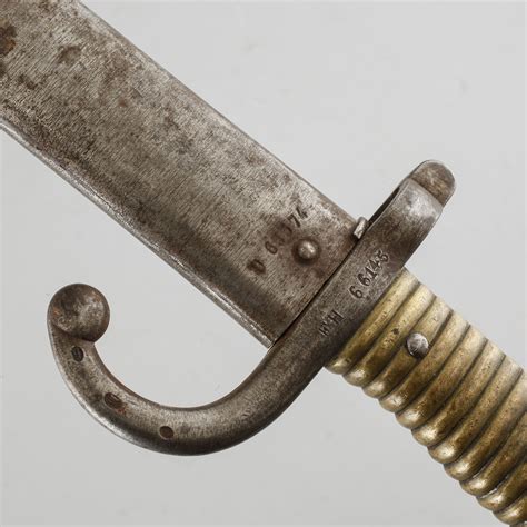 A French Bayonet Dated 1875 Bukowskis