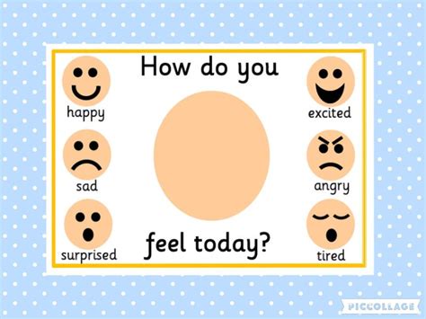 printable feelings mat emotions how do you feel today adhd etsy uk