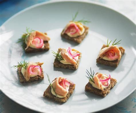Smoked Trout With Fresh Pickled Onion On Rye Australian Womens