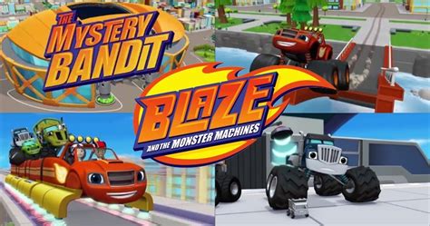 Blaze and the Monster Machines Season 1 Episode 12 ( The Mystery Bandit