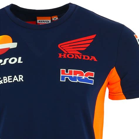 Honda Repsol Moto Gp Team Marquez Pedrosa T Shirt Blue Official 2018