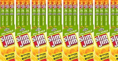 Vlasic And Slim Jim Are Teaming Up To Release A Dill Pickle Flavored