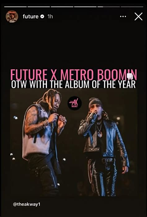 Future Teases Joint Album With Metro Boomin Coming In HipHopDX