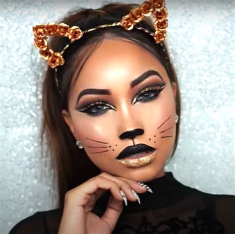 15 Cat Makeup Tutorial Videos For Halloween 2022 Cute Cat Face Paint