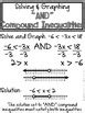 Given interval notation, graph the interval and. Solve and Graph Compound Inequalities + Interval Notation ...