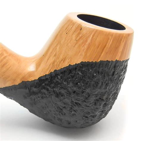 No 67 Full Bent Mediterranean Briar Wood Smoking Pipe