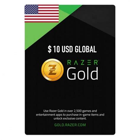 Razer Gold Usd 10 Global Buy Online In India