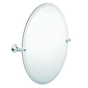 Mirrors and can ensure proper reflection of the natural and also the synthetic light and its own proper setting will change the entire appearance of the bathroom. Amazon.com: Moen DN2692CH Glenshire Bathroom Oval Tilting ...