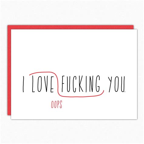 Naughty Valentines Day Card Naughty Valentines Day Gift For Etsy