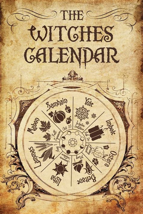 Witch Calendar 2024 Printable Word Searches
