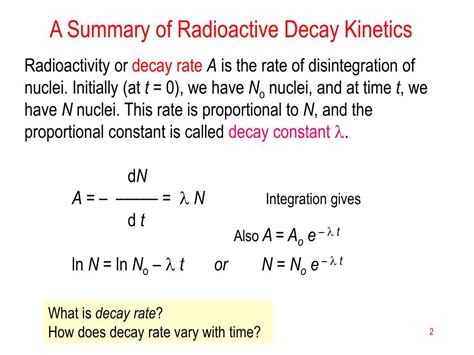 Ppt Radioactive Decays Transmutations Of Nuclides Powerpoint
