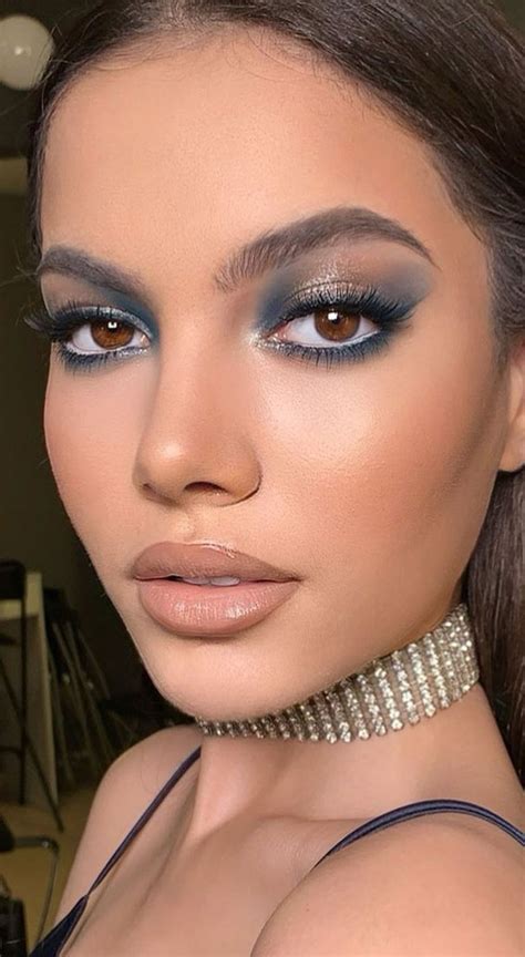 49 Incredibly Beautiful Soft Makeup Looks For Any Occasion Blue And
