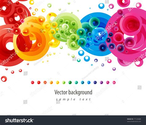 Abstract Vector Colorful Background 77120488 Shutterstock