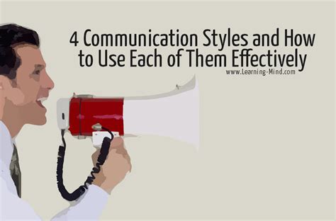 4 Communication Styles And How To Use Each Of Them Effectively
