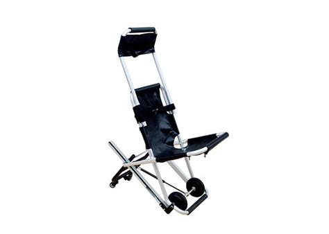 Since this product is designed to be used in cramped and quartered spaces, the pro evac manual stair chair turns on a dime for easy negotiation. Lightweight Aluminium Structure Stair Evacuation Chair