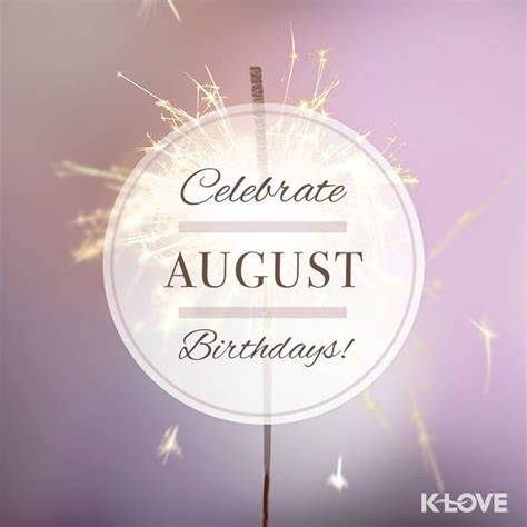 To All Of Our Friends Born In August Happy Birthday 💗 This Month We