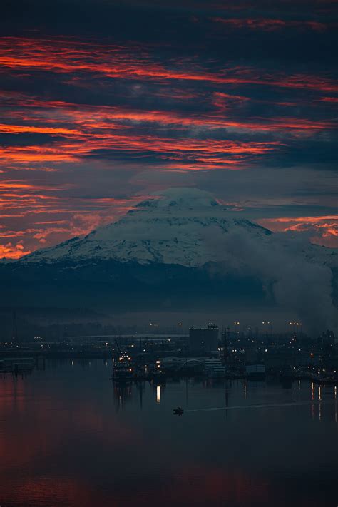 Mt Rainier Tacoma Wa Tacoma Washington Mount Rainier Tacoma