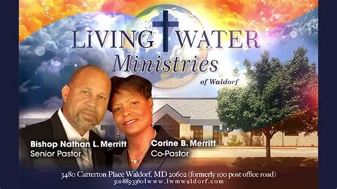 Living Water Ministries Of Waldorf Youtube