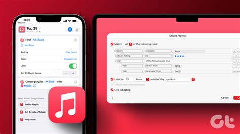 how to create smart playlists in apple music on iphone ipad and mac guiding tech