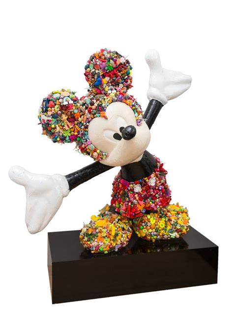 Mickey Mouse Sculpture By Rachel K Paper Mache Sculpture Original