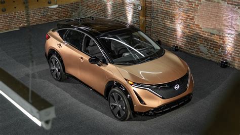 Exclusive Up Close With The 2022 Nissan Ariya Ev Crossover In 2021