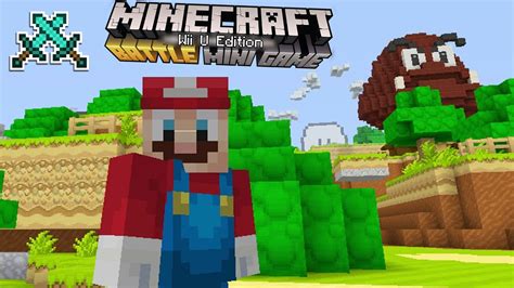 Mario's mines are minefascinated types. Minecraft Wii U - BATTLE MODE "MARIO" EDITION SURVIVAL ...