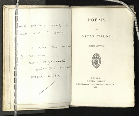 Oscar Wilde 1854 1900 Poems