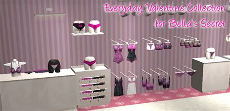 Mod The Sims Everyday Valentine Collection For Retail Sims Bellas Secret