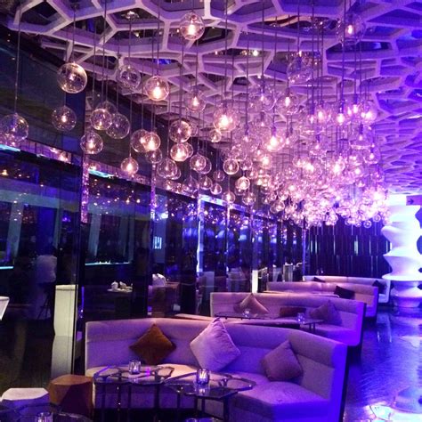 Executive bar, a rare pocket of serenity in the bustling causeway bay. Ozone Bar, Hong Kong