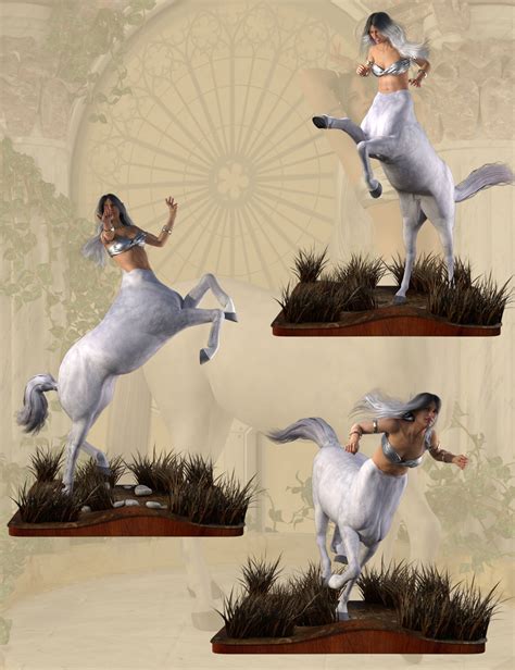 Centaur Action Poses For Genesis Female Centaur Daz D