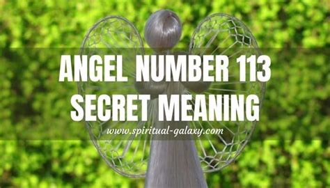 Angel Number 113 Secret Meaning A Chance To Begin Again Spiritual