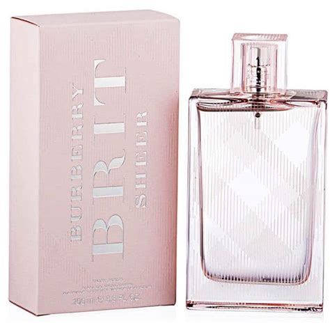 Burberry Brit Sheer For Her Edt 100ml Buy Perfume