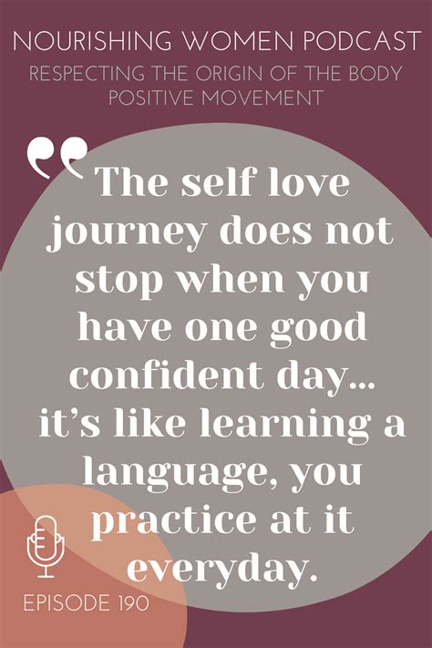 The Self Love Journey Does Not Stop When You Have One Good Confident