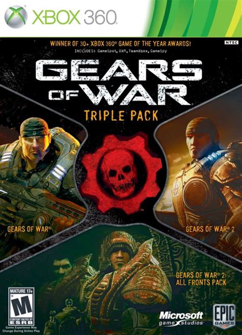 Gears Of War Triple Pack Para Xbox 360 3djuegos