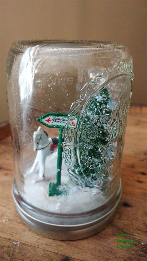 Pams Backyard Chickens How To Make A Homemade Snow Globe