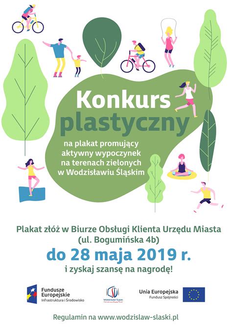 Konkurs Na Plakat Promujący Tereny Zielone Wodzisław Śląski