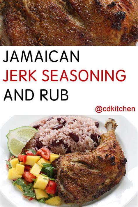 Jamaican Jerk Seasoning And Rub Recipe