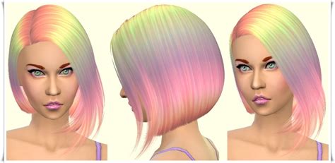 Sims 4 Hairs ~ Annett S Sims 4 Welt Parrot Bob Hairstyle