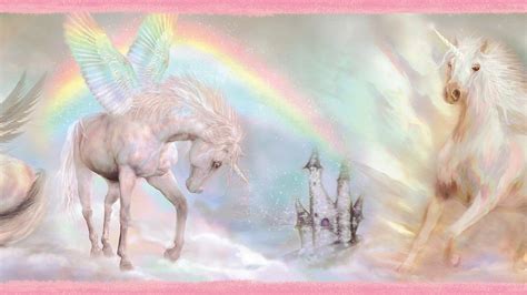 Two Unicorns With Wings Hd Unicorn Wallpapers Hd Wallpapers Id 52400