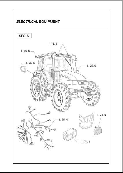 New Holland Tl 90 Tl 100 Tractor Parts Catalog Manual Pdf Parts