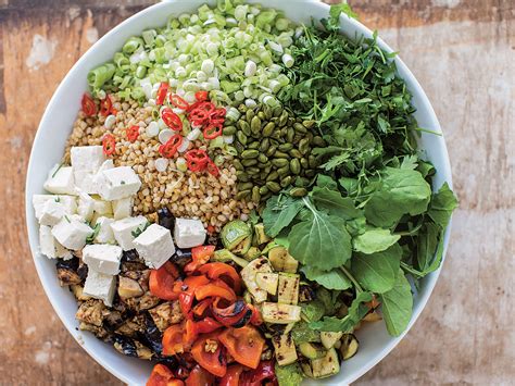 Grilled Vegetable And Barley Salad Recipe Saveur