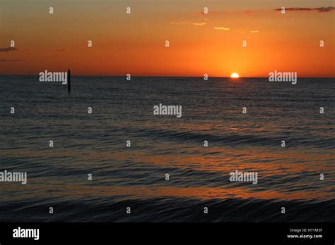 Orange Sunset Stock Photo Alamy