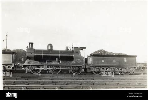 Caledonian Railway Jumbo 0 6 0 Steam Railway Locomotive No658 In