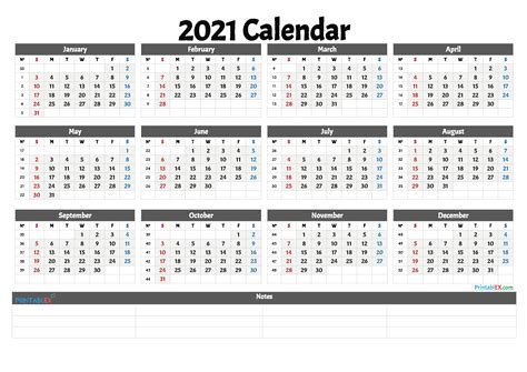 Free Printable Calendar 2021 Monthly Calendar Printables Free Templates