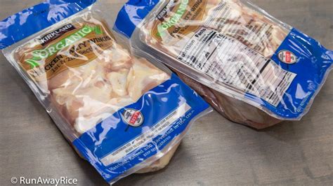 Never cook meat from a frozen state, always thaw first. Costco Chicken Wings Organic / Foster Farms Wings / Flip ...