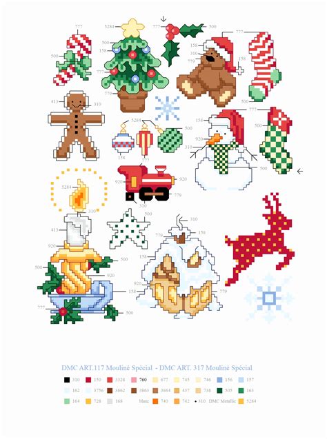 Free Holiday Cross Stitch Charts
